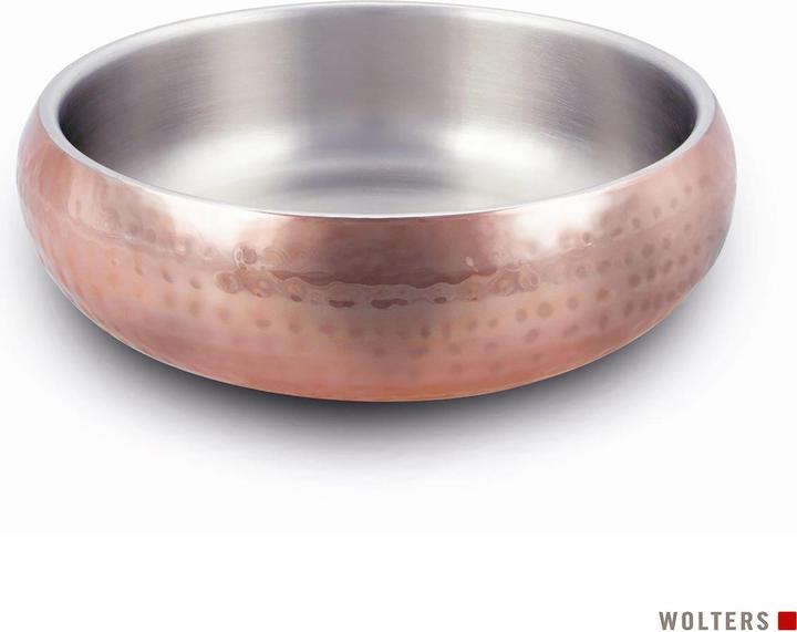 Produktbild Wolters Edelstahlnapf Diner Steel, M, Kupfer (0.75 l)