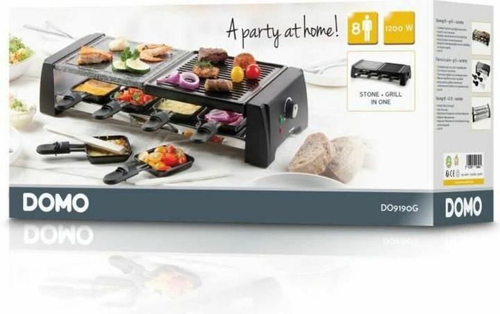 Produktbild Domo Steingrill Raclette DO9190G