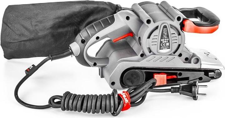 Actual product image Graphite 800W belt sander, 75 x 457 mm endless belts (Belt sanders, 800 W)