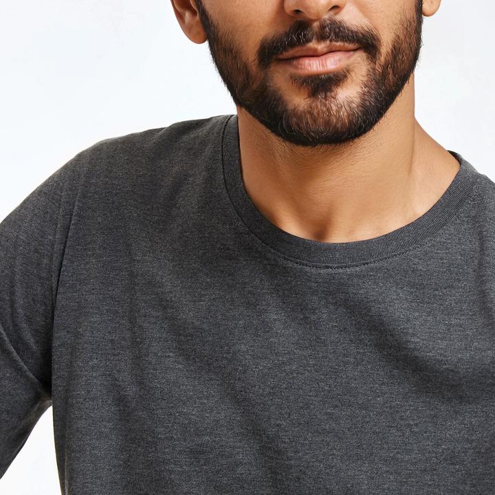 Actual product image La Redoute Collections Langarm-Shirt mit rundem Ausschnitt (M)