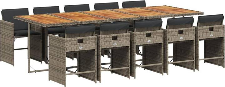 Produktbild vidaXL Garten Essgruppe (275 x 106 x 73 cm)