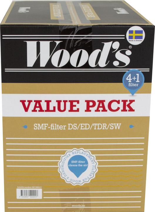 Image du produit Wood's Super Mould Filtermatten (5 x)