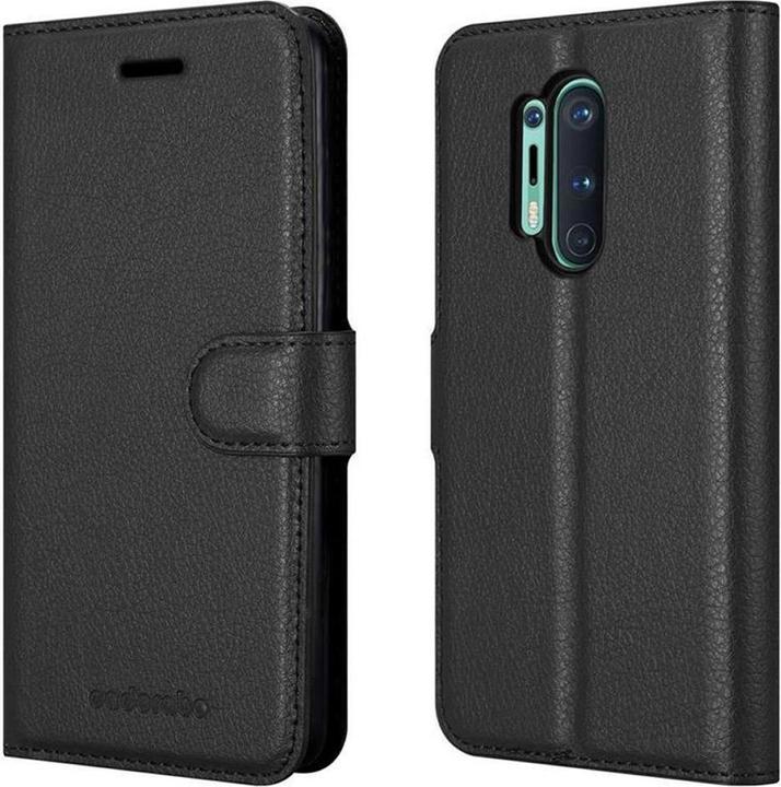 Actual product image Cadorabo Book with stand function cover (OnePlus 8 Pro)