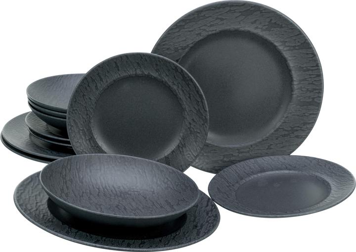 CreaTable Rondo Schiefer (12 Stück)