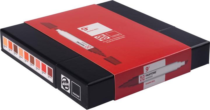 Immagine prodotto Talens Pantone Marker Set 9x Rot, Strichstärke: Keine Angabe (9x)