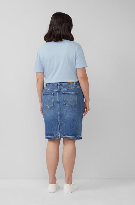 Produktbild S.Oliver Rock Jeansrock mit offenem Saum (48)