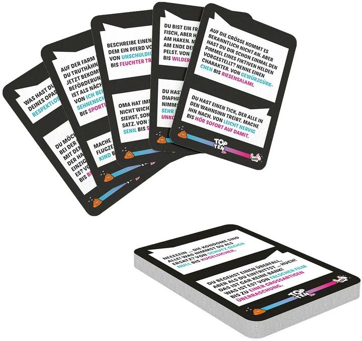 Immagine prodotto Asmodée Top Ten (Tedesco, 8 - 9 Giocatori)