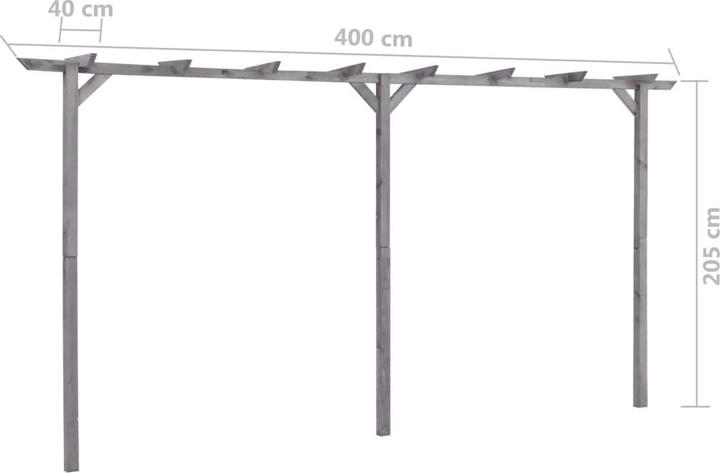 Produktbild vidaXL Pergola (200 cm, 40 cm)