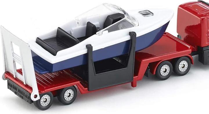 Image du produit Siku Chargeuse surbaissée avec bateau
