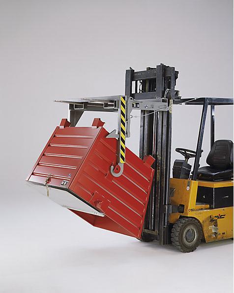 Actual product image eurokraft pro Stacker cross beam for tipping and stacking containers