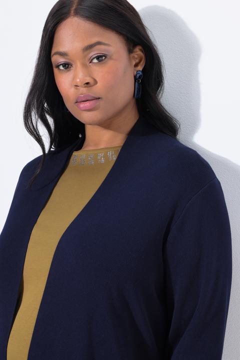 Produktbild Ulla Popken Strickjacke, lange, offene Form, weicher Feinstrick (50, 52)