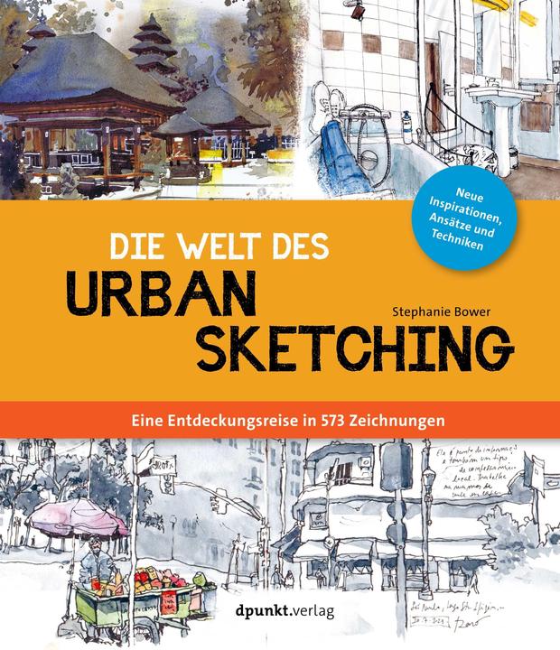 Actual product image Die Welt des Urban Sketching (German, Elvira Willems, Stephanie Bower, 2023)