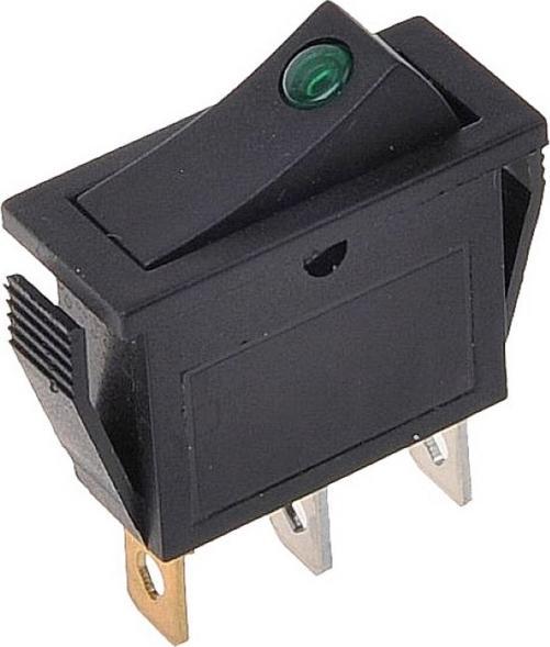 Produktbild IWH Kippschalter grün 12 V, 24 V 10 A 1 St.
