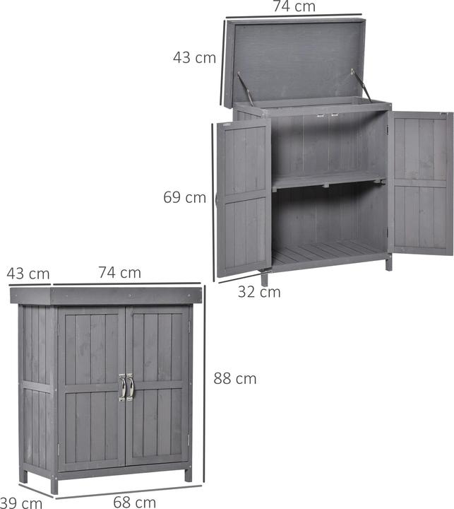 Produktbild Outsunny Geräteschrank