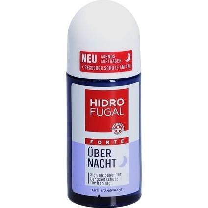 Hidrofugal Unisex Deodorante, Strong Overnight (Roll-On, 50 Ml)