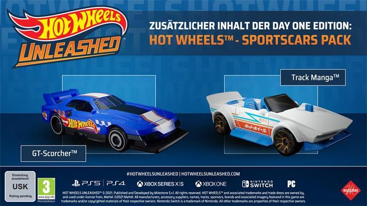Actual product image Milestone Hot Wheels Unleashed (PS5, DE)