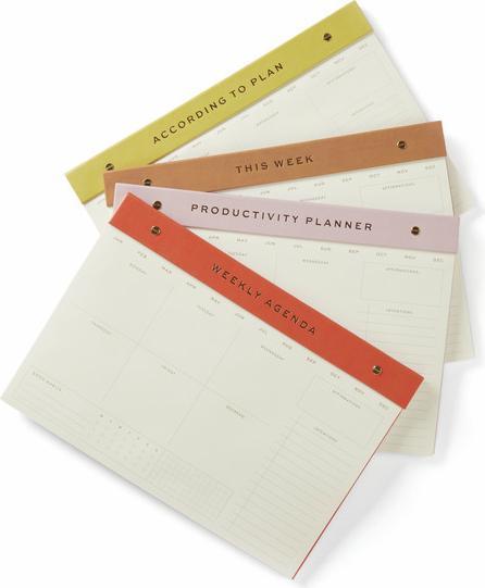 Produktbild Designworks Weekly Notepad - Matcha - According To Plan