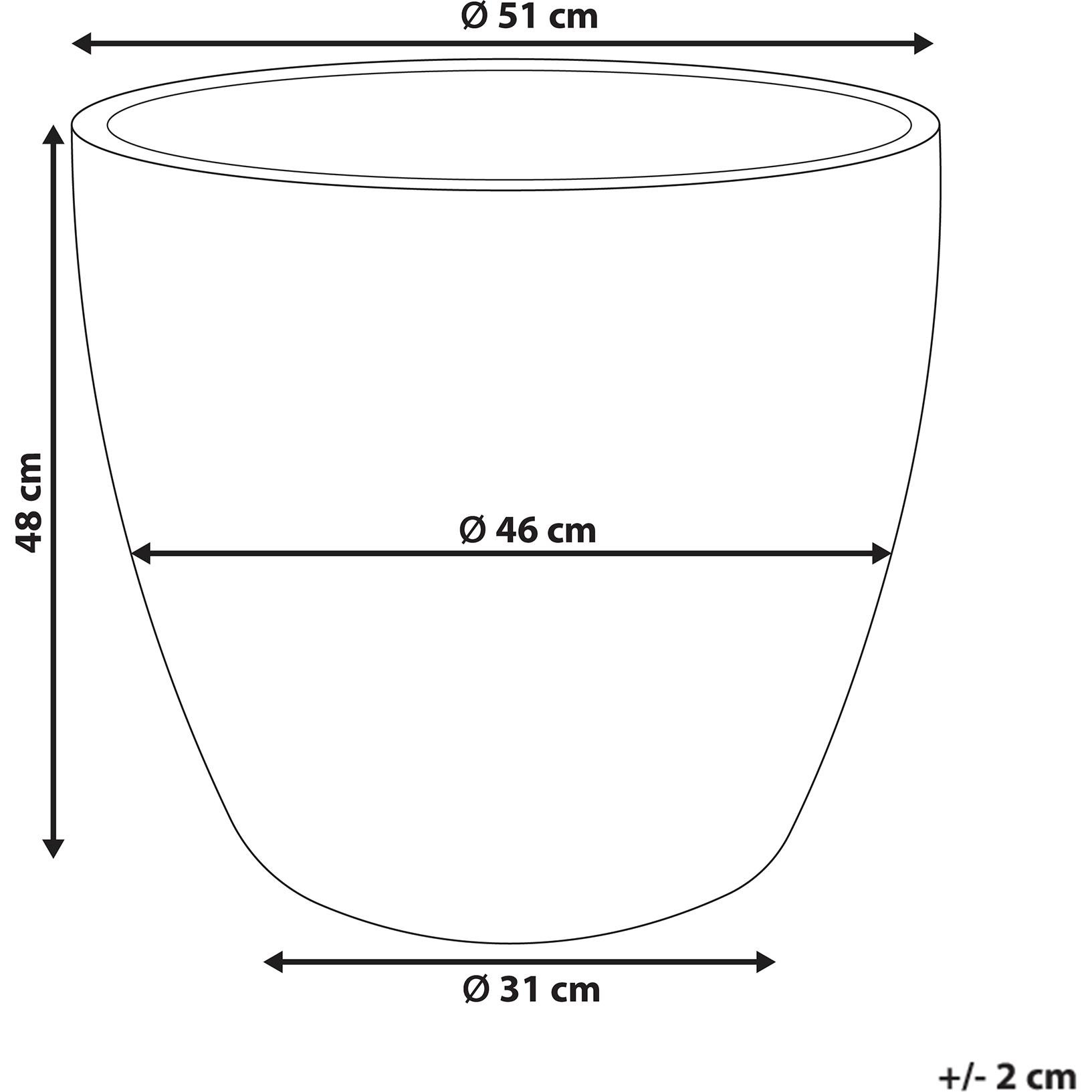 Thumbnail - Beliani, Blumentopf, Nertera (51 cm)