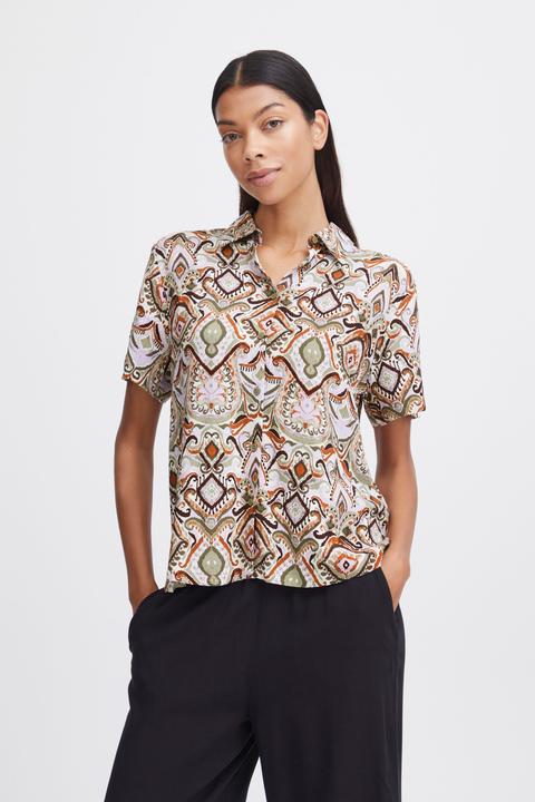 Actual product image B.young BYMMMJOELLA CROP SHIRT 20814527 (36)