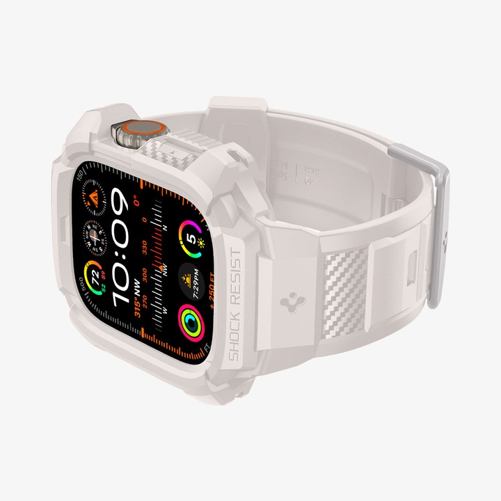 Actual product image Spigen Appl Watch Ultr 2/1 RugArmProDnBg