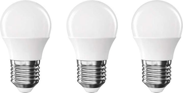 Emos Lampada LED Classic Mini Globe / E27 / 4,2 W (40 W) / 470 lm / Bianco caldo (E27, 4.20 W, 470 lm, 3 x, E)