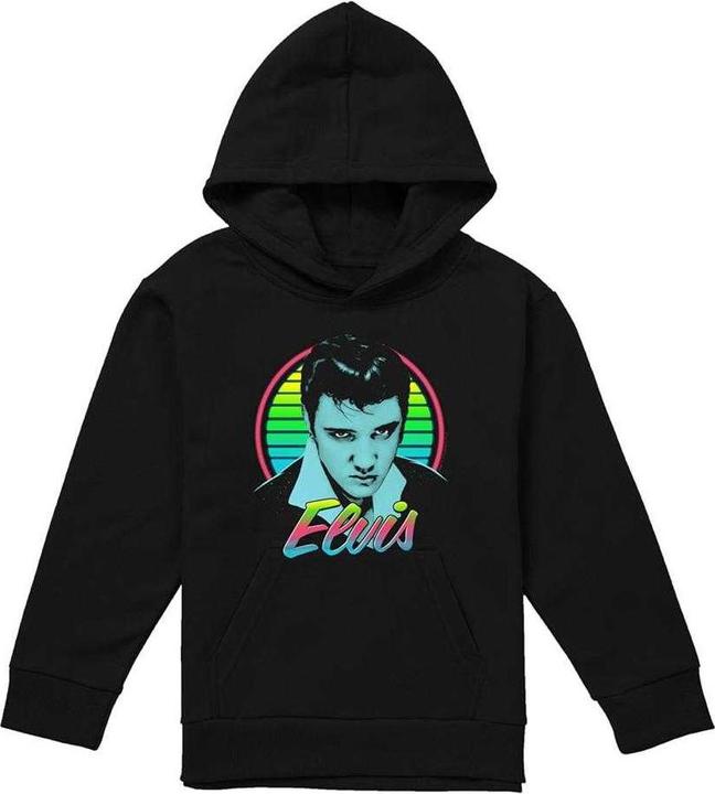 Produktbild Elvis Neon Kapuzenpullover Zum Überziehen (128)