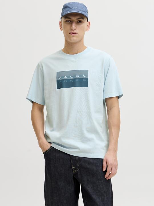 Produktbild Jack & Jones Jcofusion Dots Print Tee Ss Crew Sn (S)