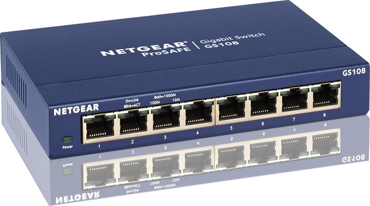 Productafbeelding Netgear Gs108ge (8 Havens)