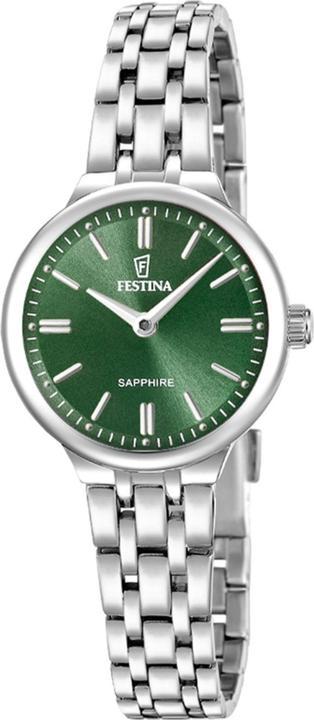 Produktbild Festina Mademoiselle Vert Uhr, Edelstahlarmband, Damen (Analoguhr, 26 mm)