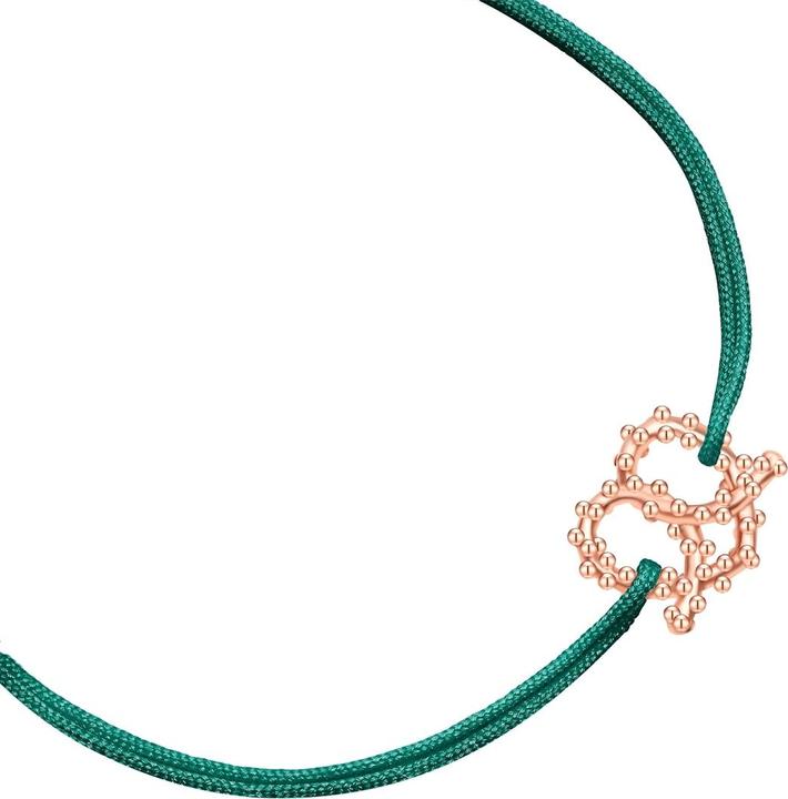 Immagine prodotto Glanzstücke München Bracciale da donna con cuore pretzel - 36390 (22 cm, Argento)