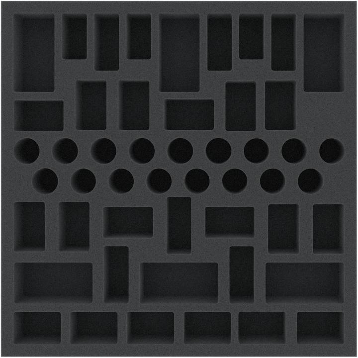 Image du produit Feldherr AFMEDH040BO - 40 mm foam inlay for Warhammer 40000 : Forbidden Worlds - 50 (Matières plastiques)
