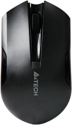 Actual product image A4Tech G3-200N, V-Track padless, black, wireless mouse (Wireless)