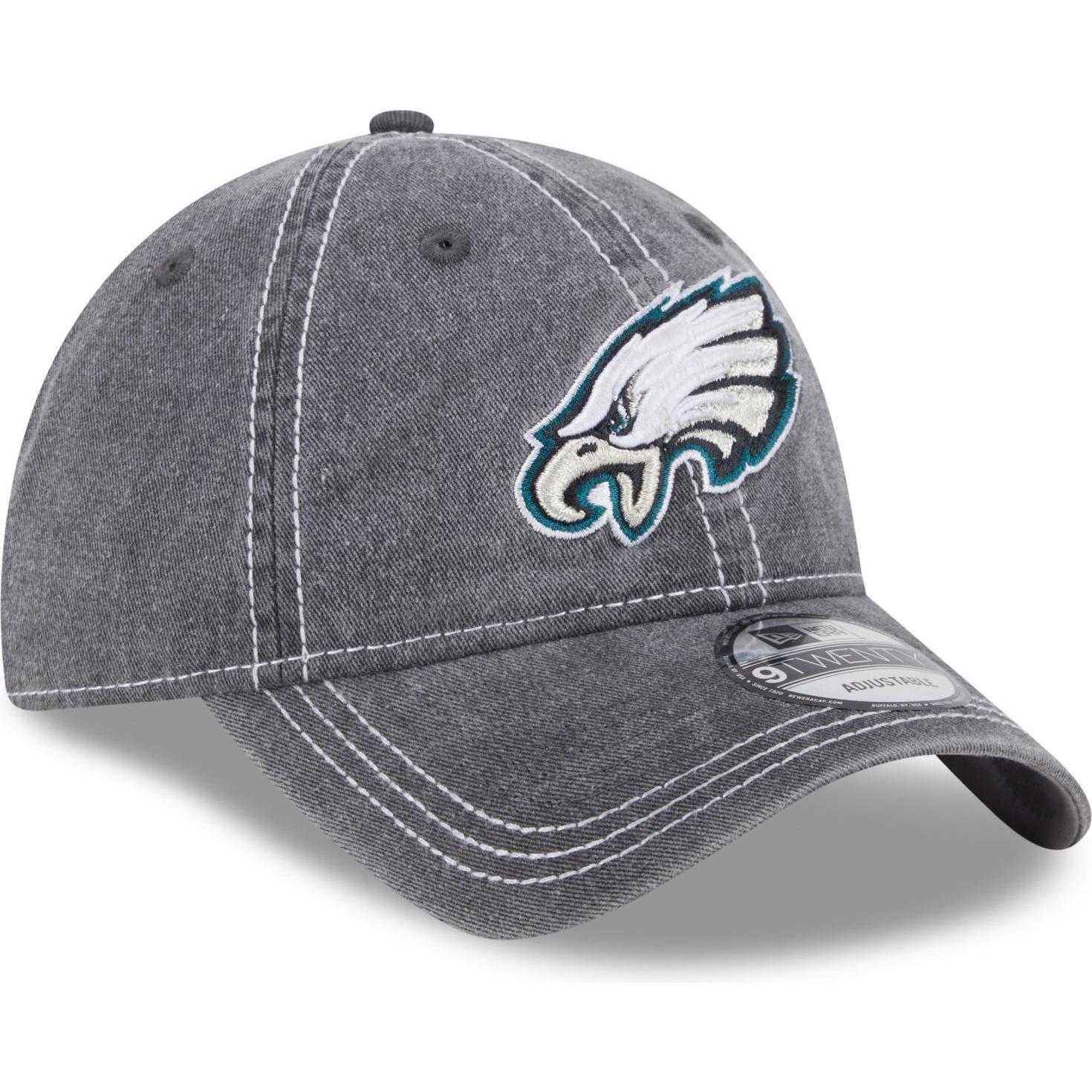 New Era, Herren, Cap, 9Twenty Cap - Washed Philadelphia Eagles Green, Grün