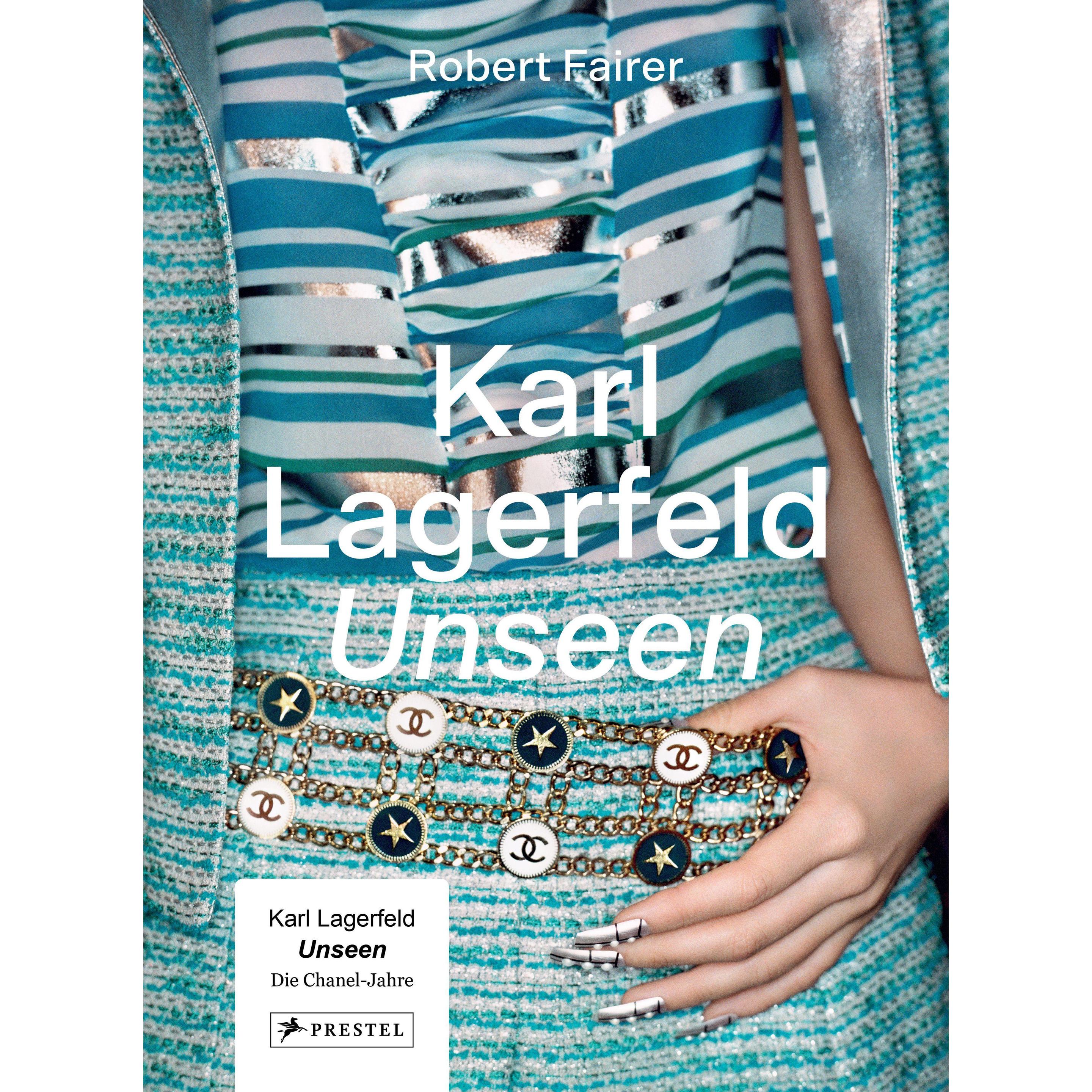 Karl Lagerfeld UNSEEN: Die Chanel-Jahre. Überformat mit Lotus-Leineneinband und Folien, Sachbücher von Robert Fairer