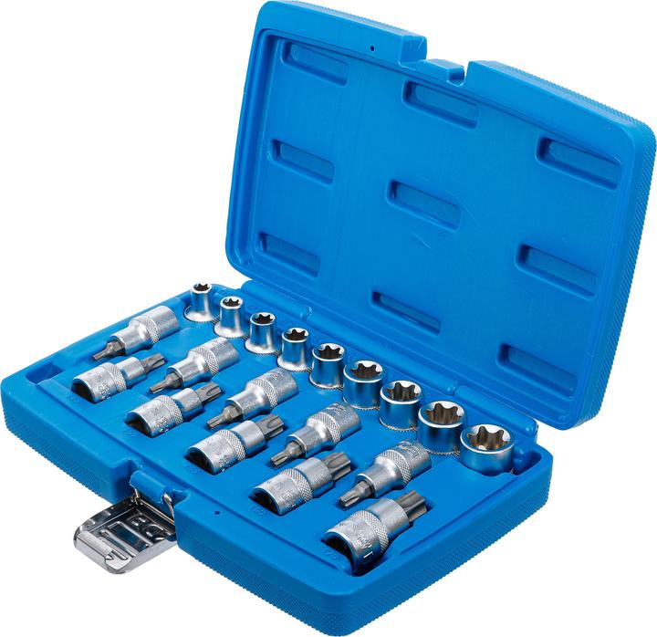 Actual product image BGS Bit insert/socket spanner insert set (12.5 mm)