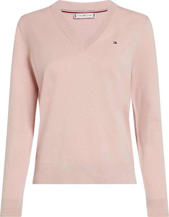 Produktbild Tommy Hilfiger Co Jersey Stitch V-Nk Sweater Ls (XXS)