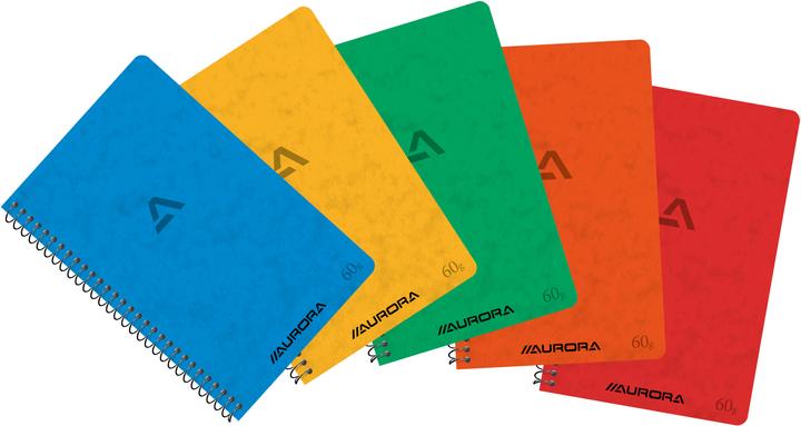 Actual product image Aurora Spiralheft (10.5x16, Checked)