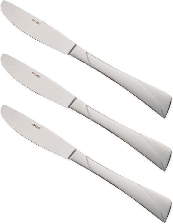 Productafbeelding Kinghoff ZUIDIGE MESSEN SET 3 st. GLOSS KH-1444 (3595-3515) (3 Stuk, Mes)