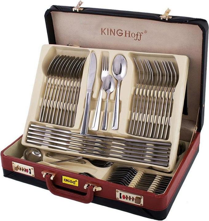 Actual product image Kinghoff JOINERY TOOLS 72 ELE. GLOBAS KH-3504 (12 Piece, Cutlery set)