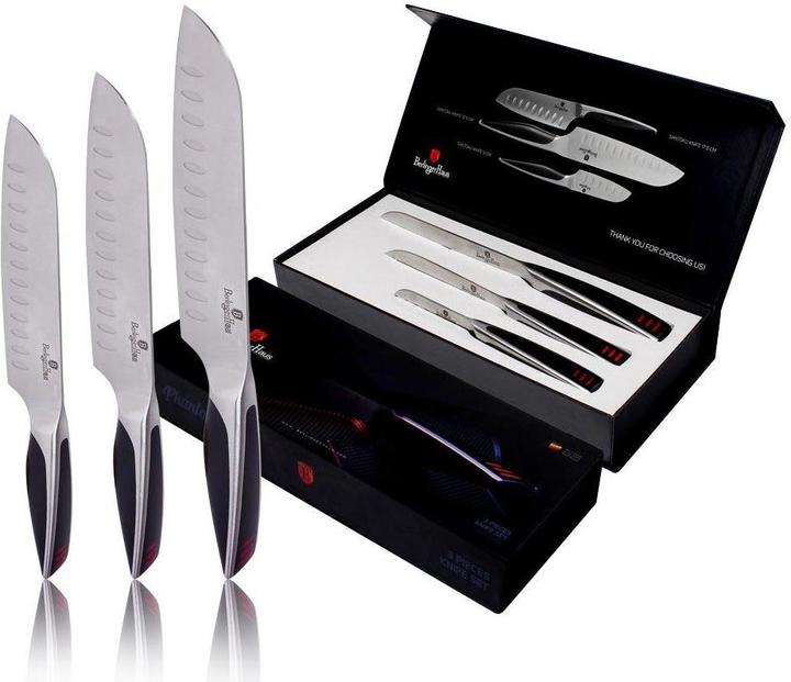Produktbild BerlingerHaus Santoku Phantom 3 Knife Set Bh-2024 (3 Stück, Messer)