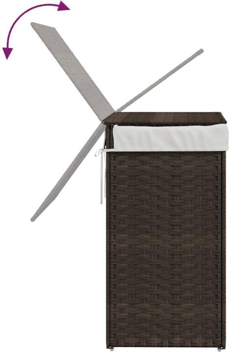 Actual product image vidaXL Wäschekorb