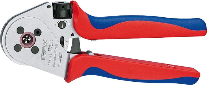 Image du produit Knipex Pince à sertir à quatre points pour contacts tournés (250 mm)