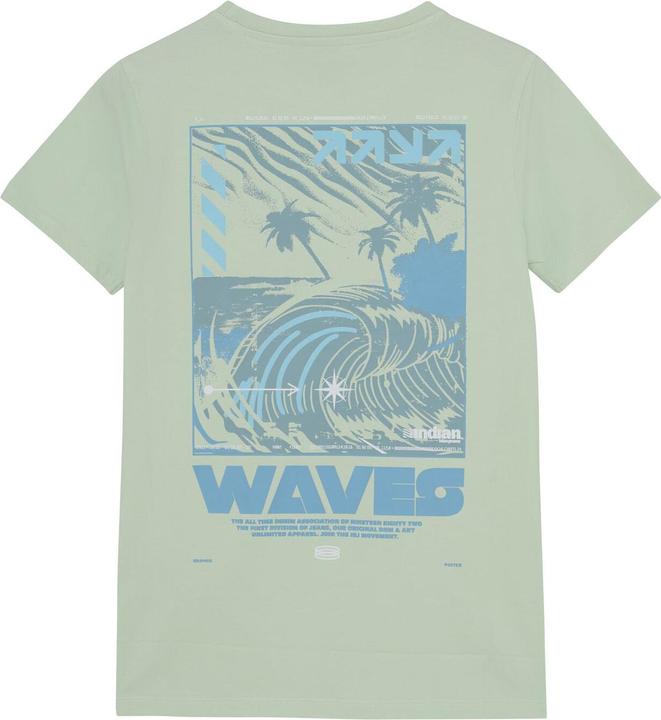 Image du produit Indian Blue Jeans T-Shirt Backprint Wave (152)