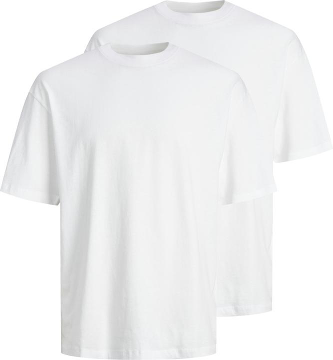 Immagine prodotto Jack & Jones 2er-pack Einfarbig Rundhals T-shirt T-shirt (S)