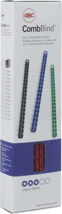 Immagine prodotto GBC Dorsi di plastica per raccoglitori rotondi