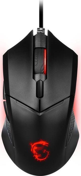 Immagine prodotto MSI Clutch GM08 Mouse per computer USB tipo A ottico 4200 DPI Per entrambe le mani (Cablato)