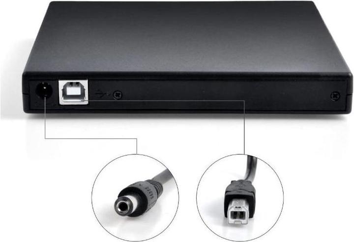 Produktbild C+P RW1 Slim external USB 2.0 CD (1 x)