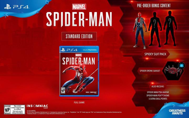 Image du produit Sony Marvel's Spider-Man : Game of The Year Edition PS4 (PS4, EN)