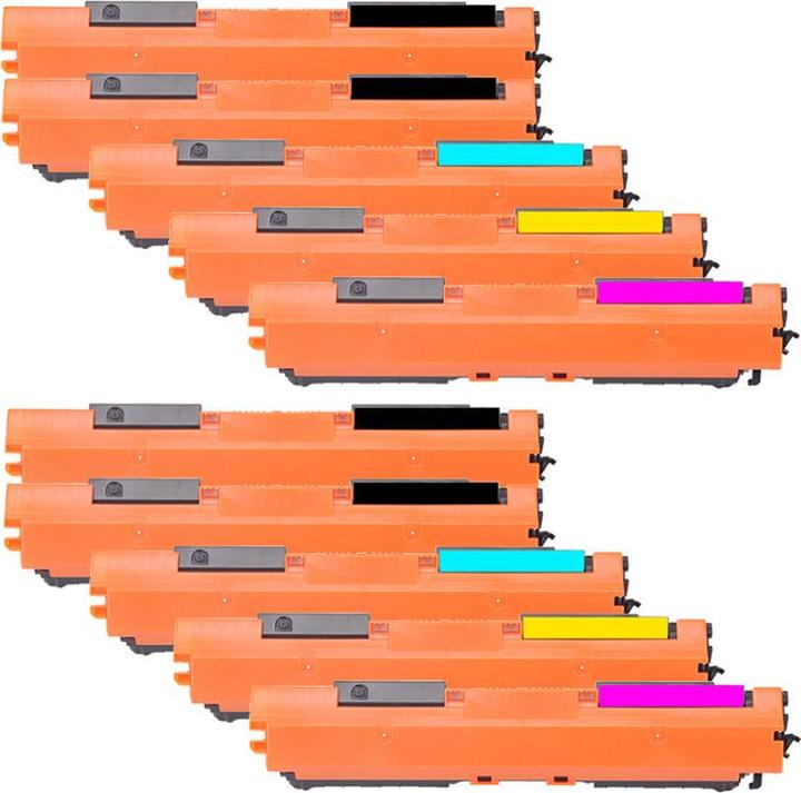 Actual product image Hermex Compatible MFP M476nw Toner Cartridges (M, C, FC, Y)
