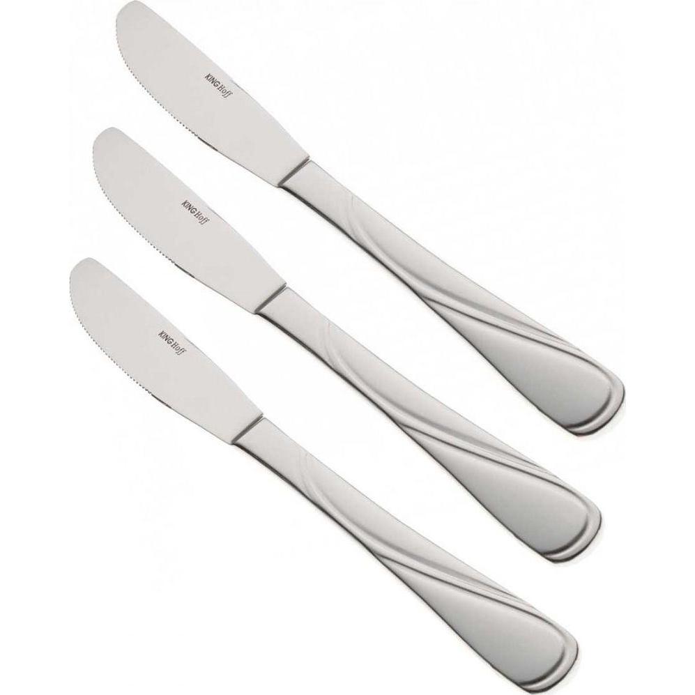Kinghoff SOUTH KNIFE 3 pcs. KH-1443, Besteck, Silber